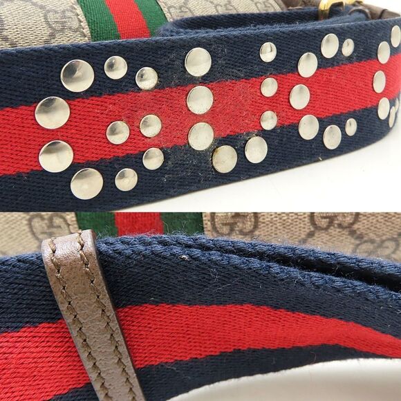 GUCCI Brown Leather Shoulder Bag - Picture 5 of 10